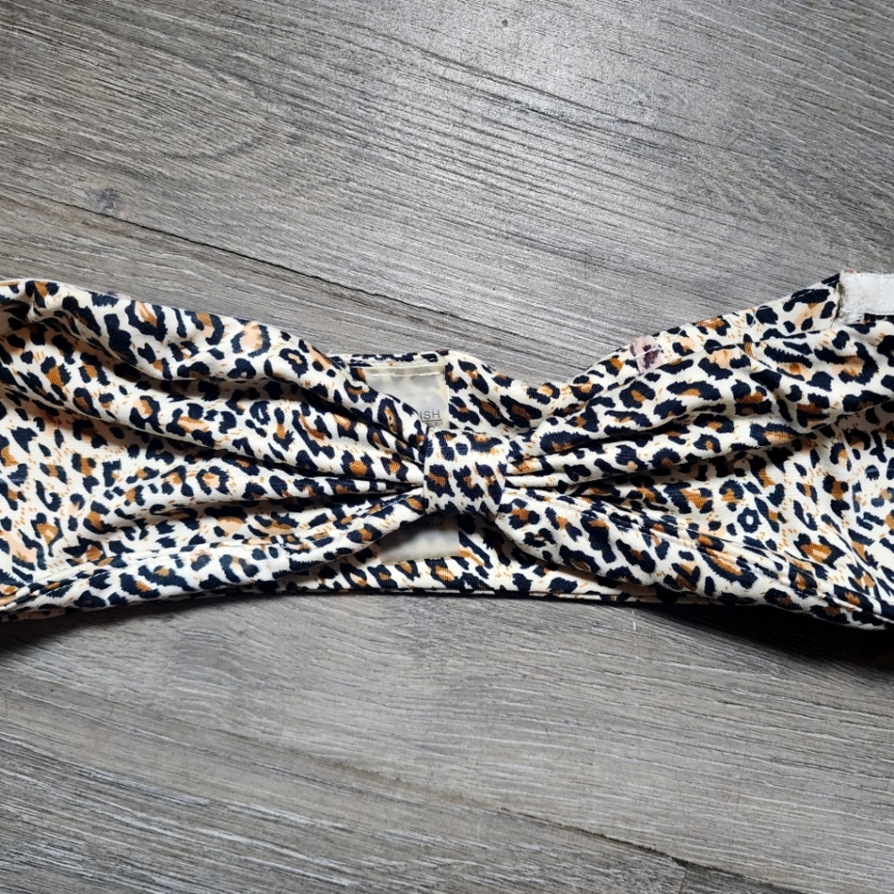 Kittenish Bandeau Bikini Top